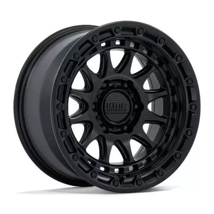 KM556 CRUX BLACKOUT 8,5x17 6/139,7 ET0 CB106.1 60° - Alumiinivanteet - 370107 - 1