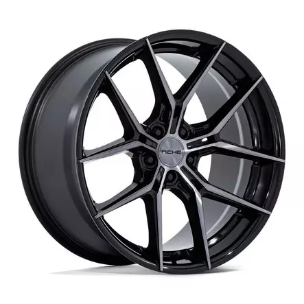 NC279 PRODIGY 5 GLOSS BLACK DARK TINTED CLEAR 8,5x19 5/120 ET38 CB66,9 60° - Alumiinivanteet - 363435 - 1