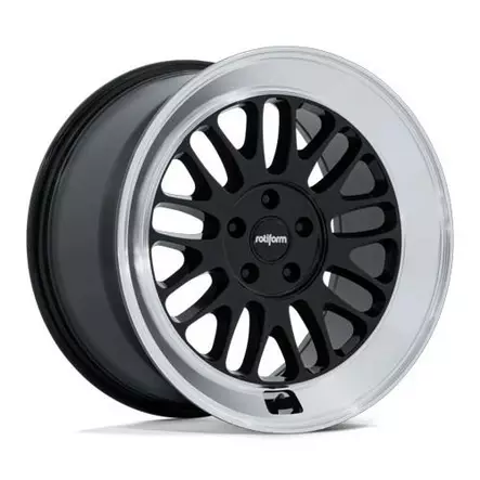 RC214 SCP GLOSS BLACK W/ DIAMOND CUT LIP 9,5x19 5/120 ET22 CB74.1 60° - Alumiinivanteet - 372486 - 1