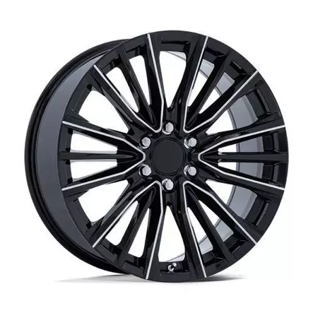 PR223 GLOSS BLACK MILLED 9x22 6/139,7 ET28 CB78.1 60° - Alumiinivanteet - 374918 - 1